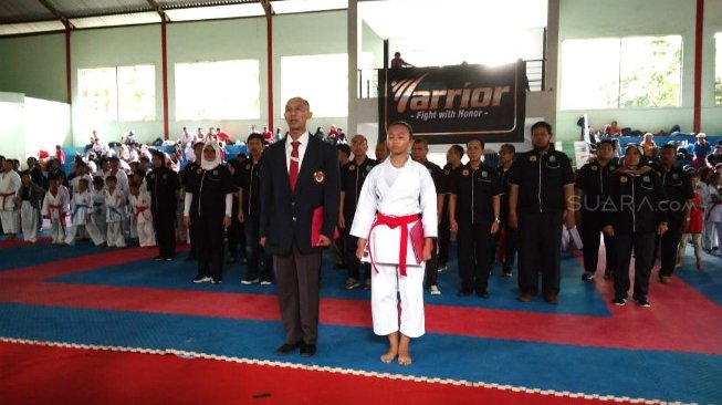 686 Atlet Berlaga di Bekasi Open V Karate Champhionship 2019