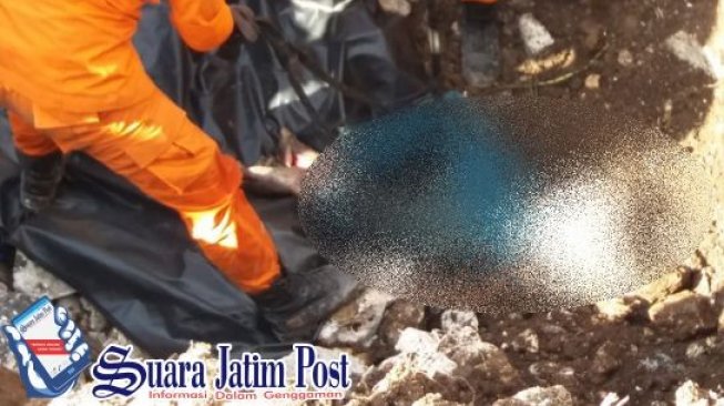 Terkubur Tanah Sedalam 4 Meter, Badan dan Kepala Sucipto Ditemukan Terpisah