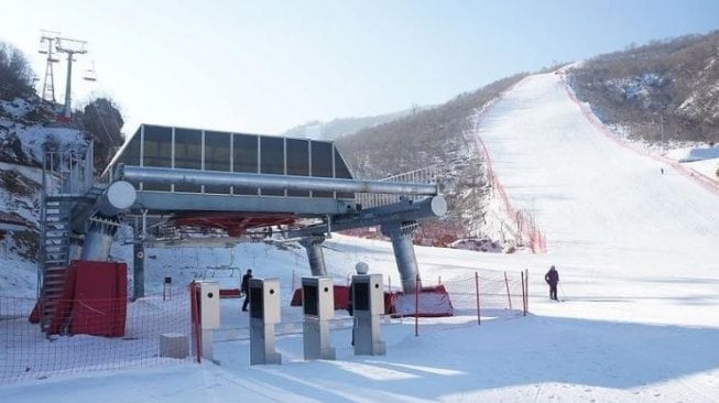 Keren, Ada Resor Ski Mewah Milik Kim Jong Un di Korea Utara!