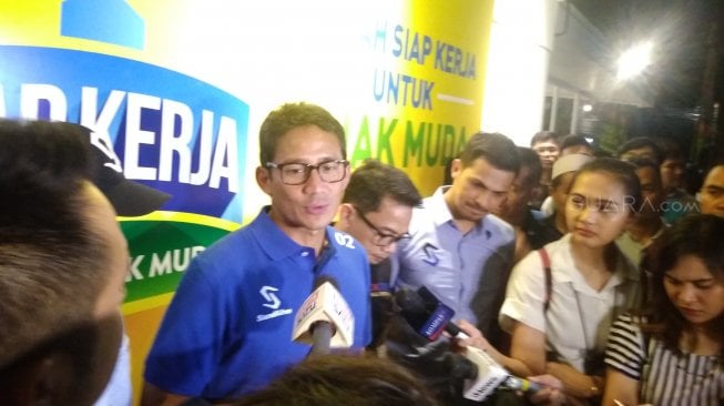 Sandiaga Puji Debat Prabowo: Sesuai dengan Ekspektasi