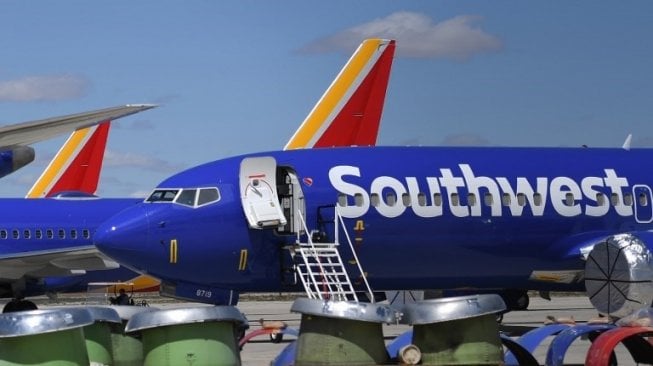 Southwest Airlines Tangguhkan Penerbangan dengan Boeing 737 Max 8