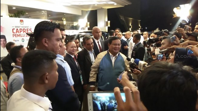 Prabowo Subianto. (Suara.com/Ria Rizki)