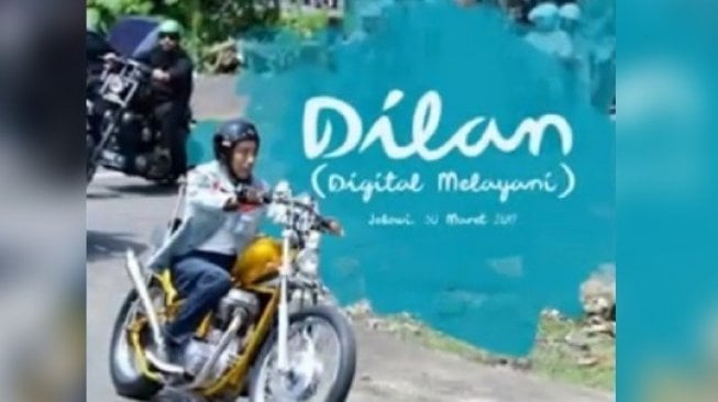 Jokowi Singgung Dilan di Debat Capres, Meme ala Warganet Banjiri Dunia Maya