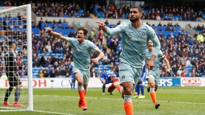 Gol di Injury Time Menangkan Chelsea atas Cardiff