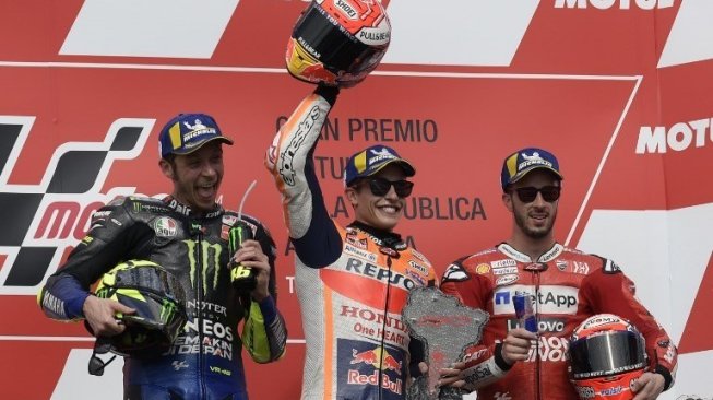 Juara MotoGP Argentina, Marc Marquez Pimpin Klasemen pebalap MotoGP