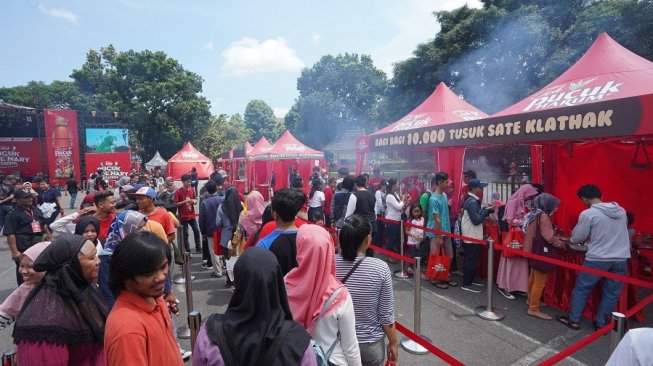 Sate Buntel Jadi Kuliner Favorit di Pucuk Coolinary Festival