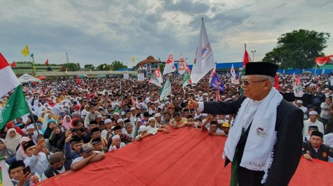 Minta Dukungan, Ini Janji Ma'ruf Amin untuk Masyarakat Sukabumi Jika Menang