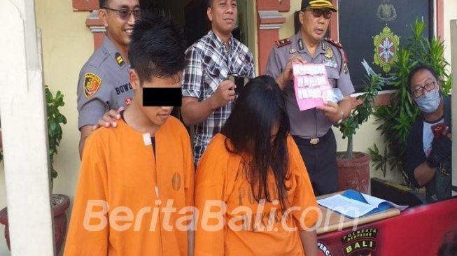 Sambil Dagang Lalapan, Sejoli Ini Edarkan Sabu-sabu Dikemas dalam Pot Bunga