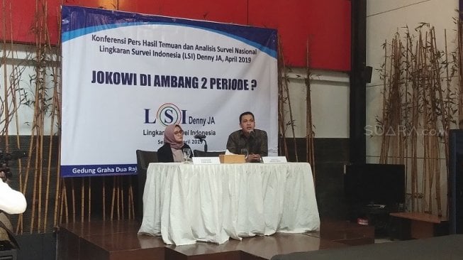 Survei LSI Denny JA: Jokowi dan Prabowo Kebagian Suara FPI