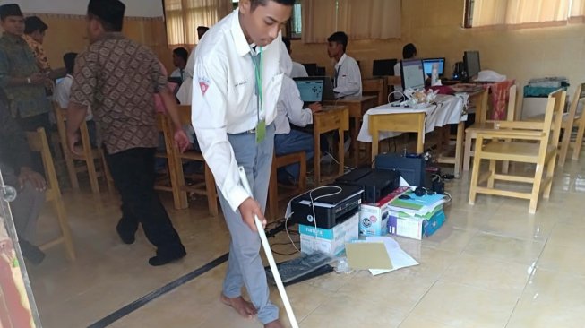 Diguncang Gempa saat UNBK, Pelajar dan Guru SMA Kabur dari Ruang Kelas