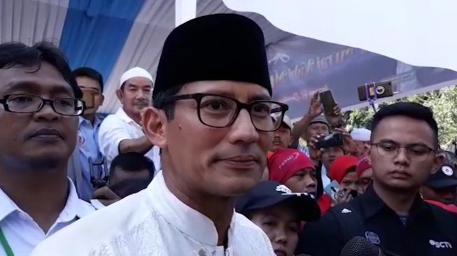 Sandiaga Uno Tak Setuju KPU Tambah Undangan Debat