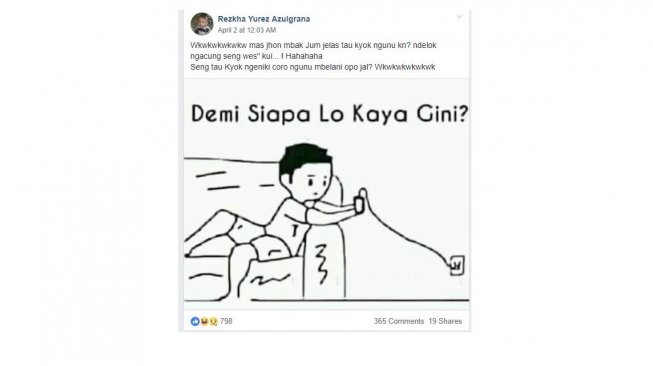 Bikin Baper, Meme Demi Siapa Ini Pancing Komentar Kocak Netizen
