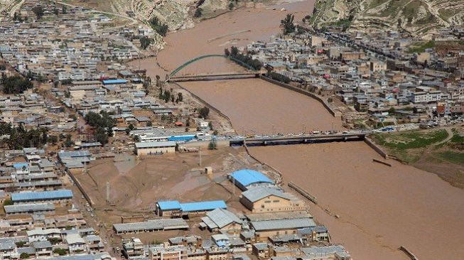 Korban Tewas Banjir di Iran Bertambah Jadi 62 Orang