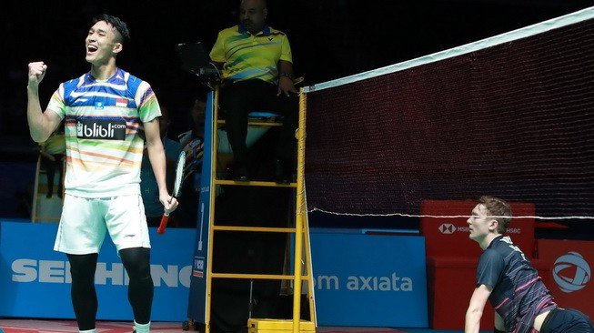 Taklukan Ranking 4 Dunia, Jonatan Christie Anggap seperti Sparring