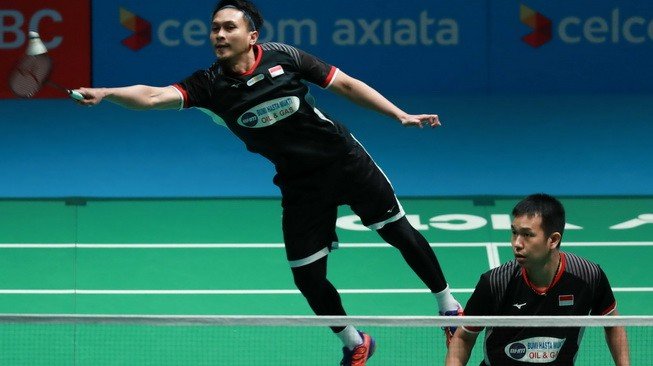 Malaysia Open, Dihentikan Ganda China, Ahsan: Mereka Enggak Gampang Mati