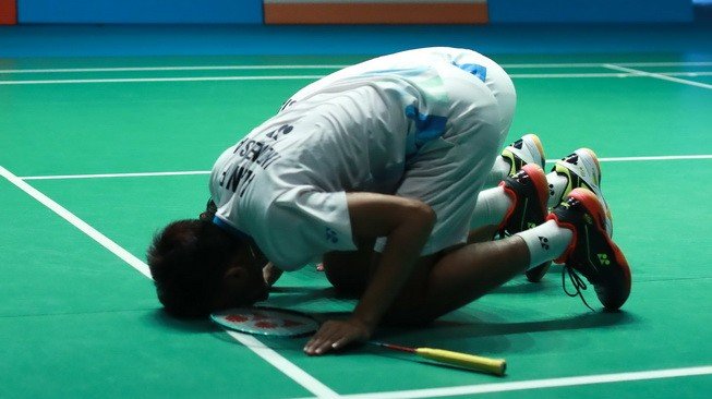 Pulangkan Kevin / Marcus dari Malaysia Open 2019, Fajar / Rian Sujud Syukur