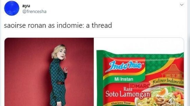 Viral Busana Artis Disebut Mirip Bungkus Indomie, Kocak Banget!