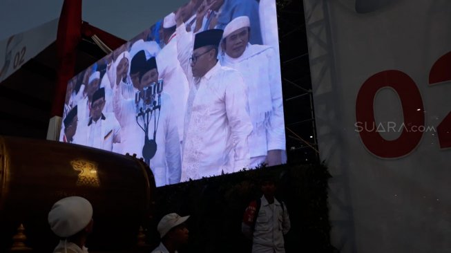 Di depan Prabowo - Sandiaga, Bachtiar Nasir Tepis Isu Khilafah di Kubu 02