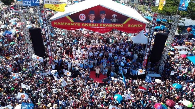 BPN Klaim Kampanye Akbar Prabowo - Sandiaga di GBK Akan Jadi Yang Terbesar