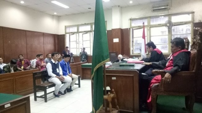 Caleg DPRD Dapil 2 Jakarta dari Partai Amanat Nasional (PAN) Nurhasanudin divonis 3 bulan penjara dengan masa percobaan 6 bulan. (Antara)