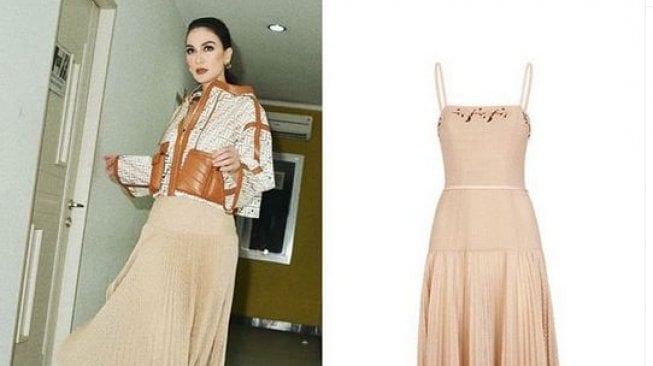 Berbalut Outfit Fendi, Penampilan Luna Maya Sentuh Angka Rp 70 Juta