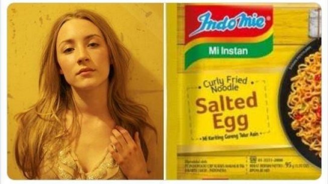 Saoirse Ronan Pakai Baju Mirip Bungkus Indomie (twitter.com/frencesha)