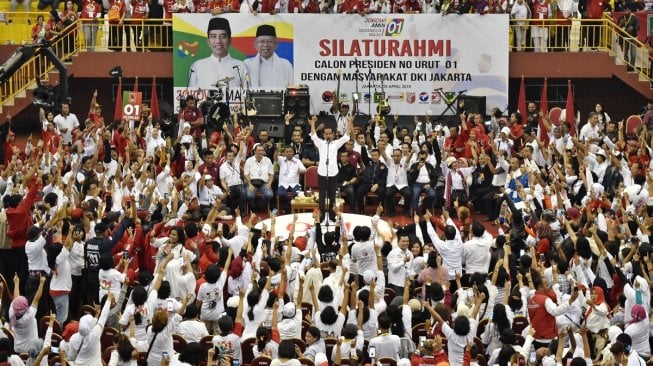 Kata Fengshui, Jokowi Lebih Beruntung di Hari Pencoblosan 17 April