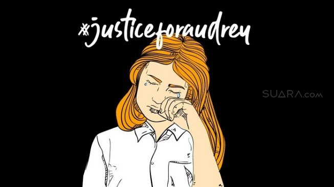 Justice for Audrey [Suara.com/Ema Rohimah]