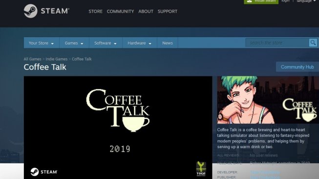 Asyik! Coffee Talk, Game VN Indonesia Meluncur ke PS4 dan 