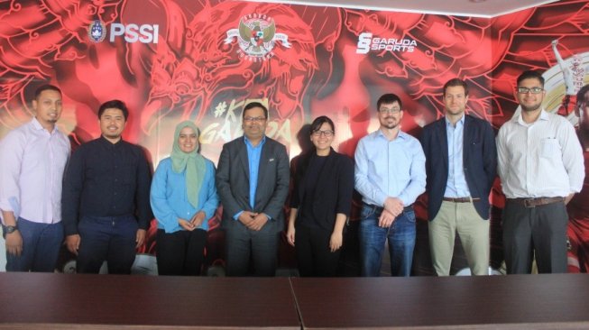 Pertemuan PSSI dan perwakilan FIFA-AFC di Jakarta, Kamis (11/4/2019) (dok. PSSI).