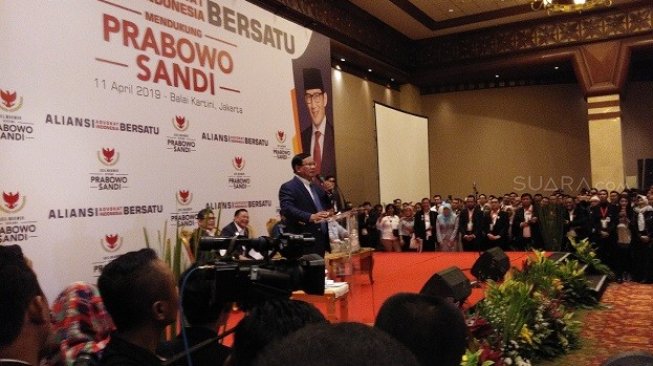 Prabowo: Kaget Saya, Pilpres Belum Mulai di Luar Negeri Sudah Nyoblos