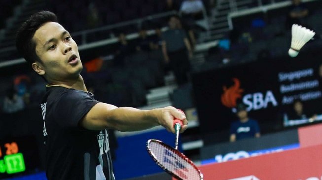 Singapore Open 2019: Anthony Balas Pecundangi Kenta Nishimoto