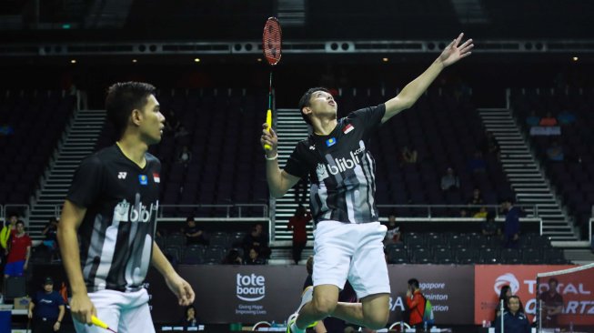 Perang Saudara Tersaji di Perempat Final Singapore Open 2019