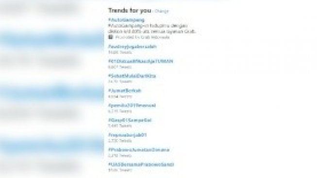 Trending #AudreyJugaBersalah. [Twitter]