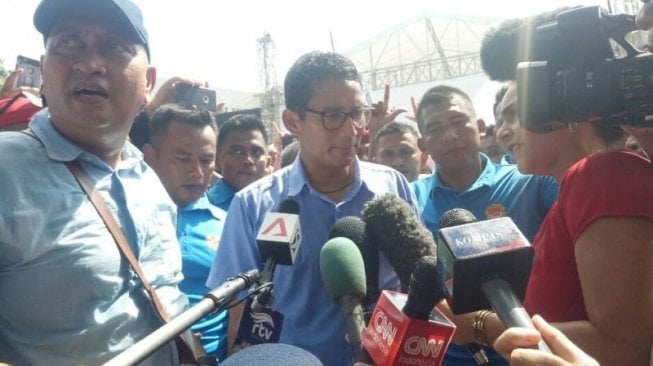 Prabowo - Sandiaga Fokus ke Isu Ekonomi di Debat Pilpres 2019 Terakhir