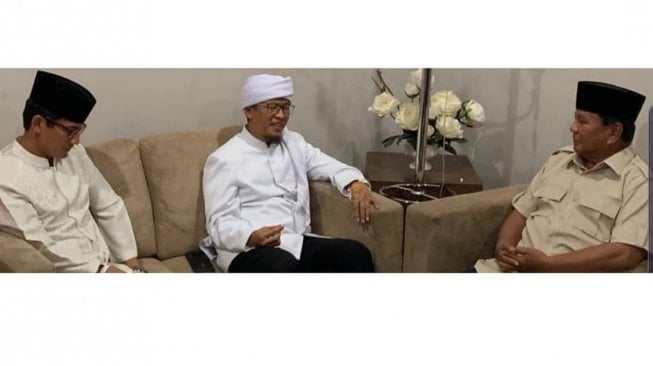 Isi Doa Aa Gym Dukung Prabowo - Sandiaga