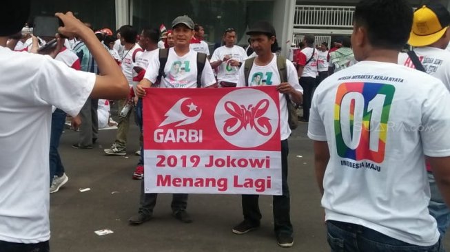 Ormas Mantan Presiden PKS Hadir di Kampanye Jokowi di Stadion GBK