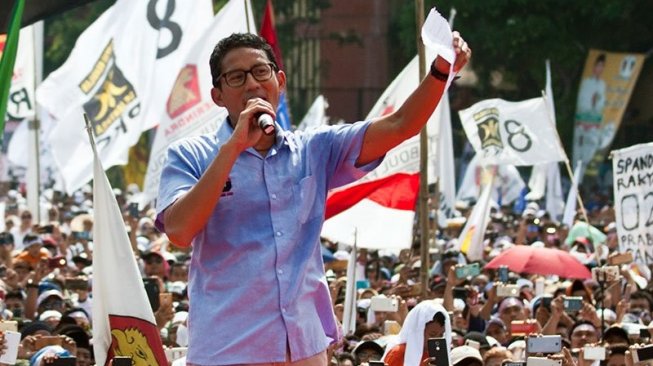 Sandiaga Umbar Janji Turunkan Tarif Listrik Jika Terpilih