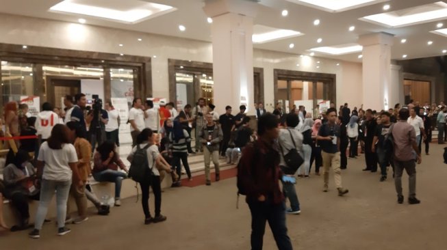 LIVE: Suasana Jelang Debat ke-5 Pilpres 2019 di Hotel Sultan