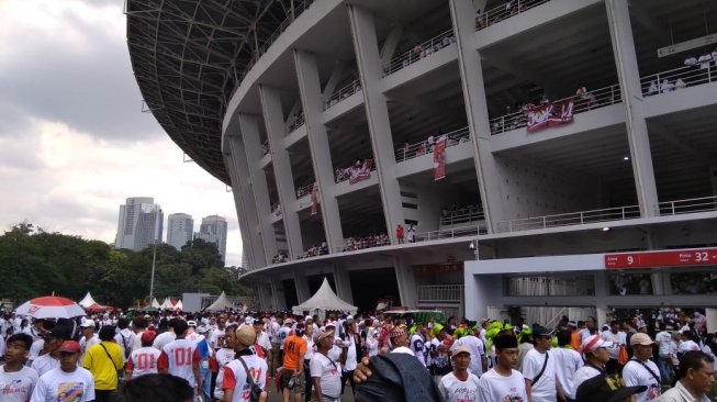 Kampanye Jokowi - Maruf Amin di GBK. (Suara.com/Adit Rianto)