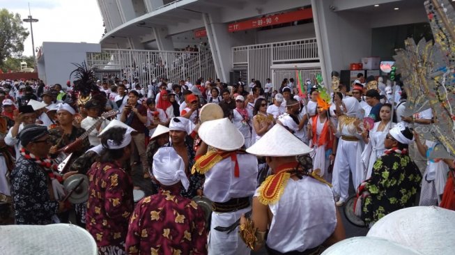 Kampanye Jokowi - Maruf Amin di GBK. (Suara.com/Fakhri)