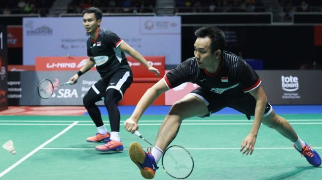 Lewati Laga Sengit, Hendra/Ahsan ke Final New Zealand Open 2019