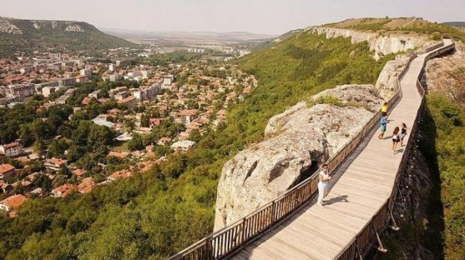 Tembok besar di Bulgaria. (Wikimedia Commons  )
