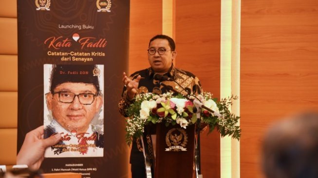 Fadli Zon Luncurkan Buku tentang Catatan-Catatan Kritis dari Senayan