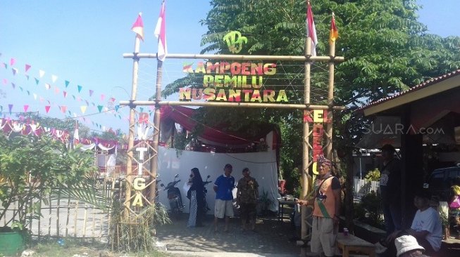 Di Kampung Pemilu Nusantara, Pemilih Bakal Dijemput Odong ...