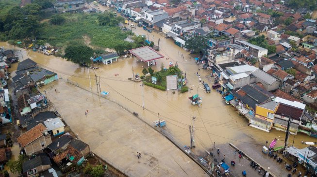 Banjir Besar, Jalan di Baleendah Bandung Terputus  Suarajabar.id