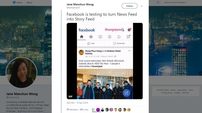 Facebook Uji Penggabungan News Feed dan Stories dalam Satu Antarmuka