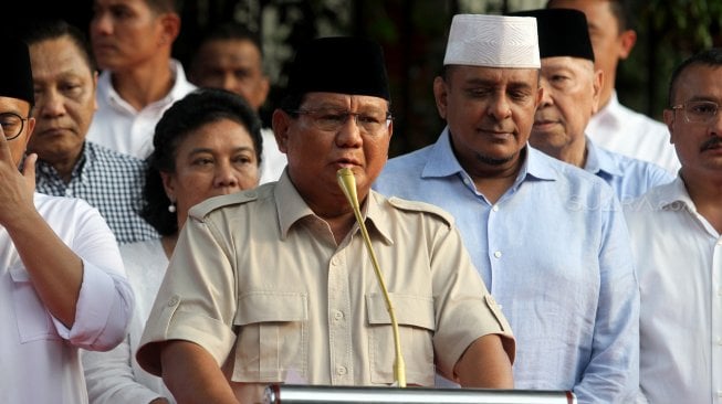 Di Kertanegara, Prabowo: Saya akan Jadi Presiden Seluruh Rakyat Indonesia