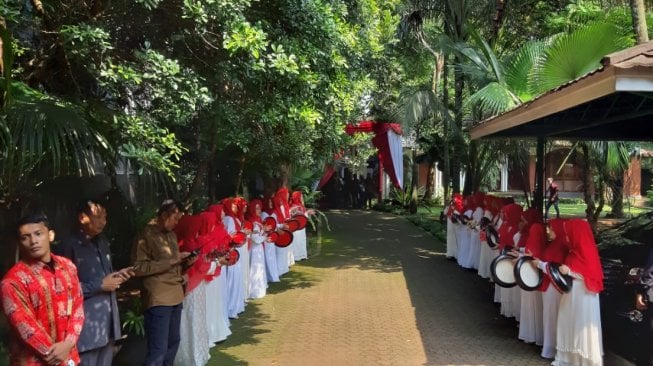 LIVE: Megawati Tiba di TPS Kebagusan