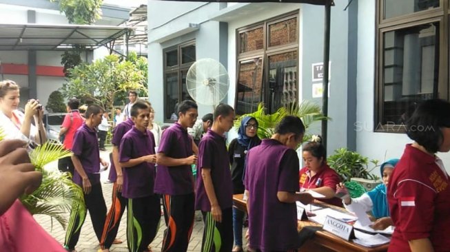 Ikut Nyoblos, 446 Penyandang Disabilitas Mental di Grogol Cukup Antusias